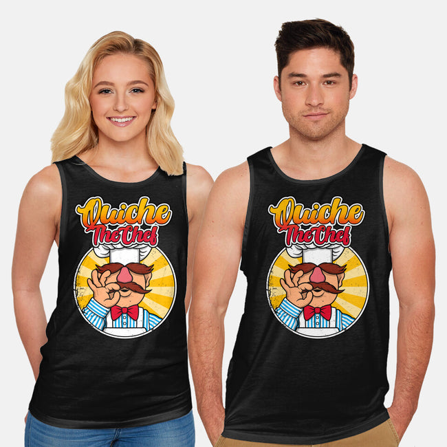 Quiche The Chef-Unisex-Basic-Tank-drbutler