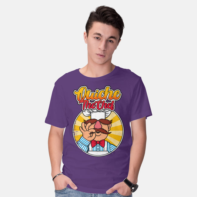 Quiche The Chef-Mens-Basic-Tee-drbutler