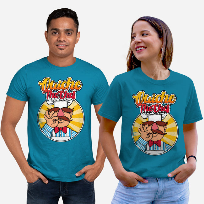 Quiche The Chef-Unisex-Basic-Tee-drbutler