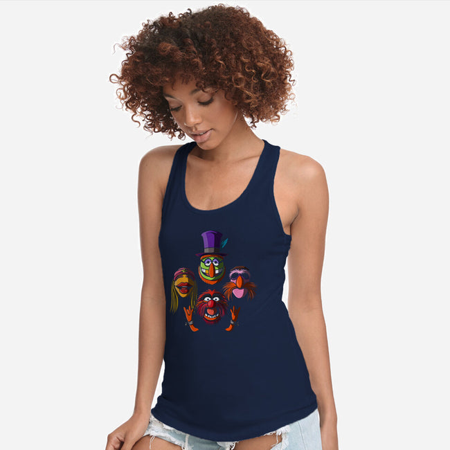 Bohemian Mayhem-Womens-Racerback-Tank-drbutler