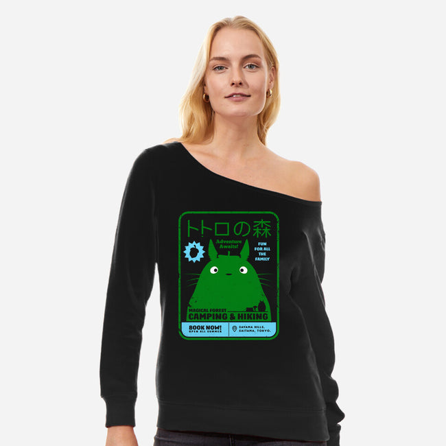 Adventure Awaits-Womens-Off Shoulder-Sweatshirt-drbutler