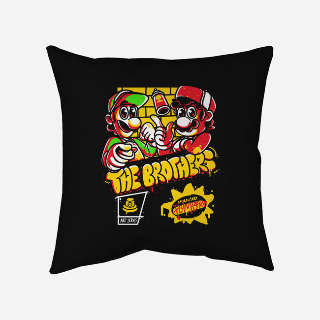 Street Bros-None-Removable Cover-Throw Pillow-estudiofitas