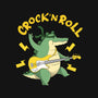 Crock N Roll-Womens-V-Neck-Tee-Tri haryadi