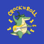 Crock N Roll-Womens-V-Neck-Tee-Tri haryadi