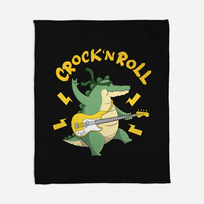 Crock N Roll-None-Fleece-Blanket-Tri haryadi