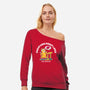 Sweat Now Donut Later-Womens-Off Shoulder-Sweatshirt-Tri haryadi