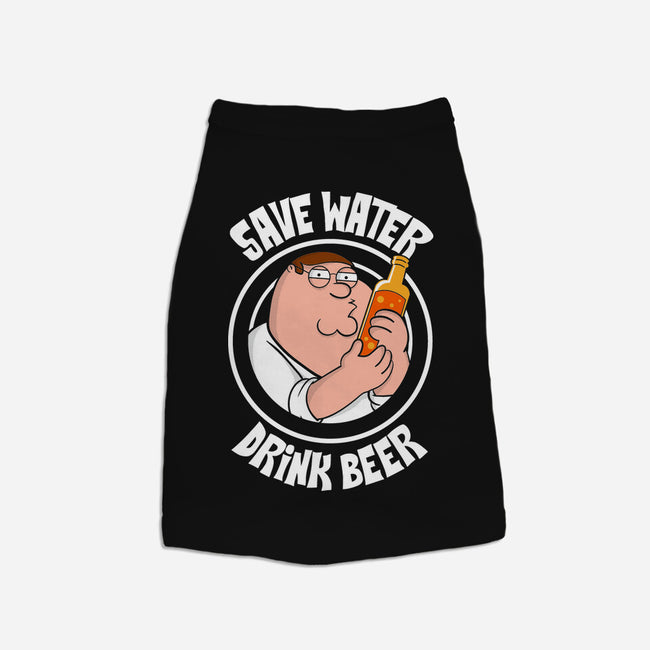 Save Water Drink Beer-Dog-Basic-Pet Tank-turborat14