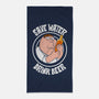 Save Water Drink Beer-None-Beach-Towel-turborat14