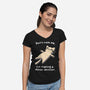 Minor Decision-Womens-V-Neck-Tee-BridgeWalker