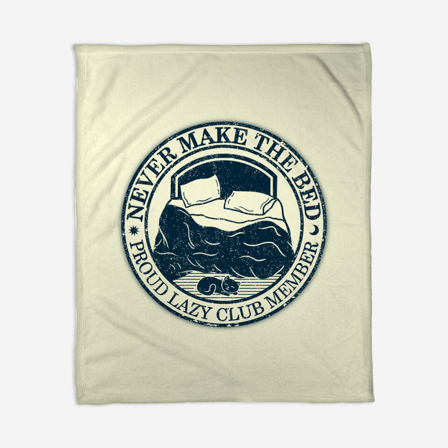 Never Make The Bed-None-Fleece-Blanket-NMdesign