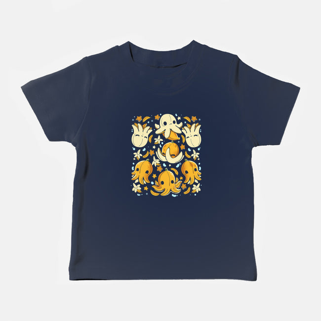 Banana Octopus-Baby-Basic-Tee-Vallina84