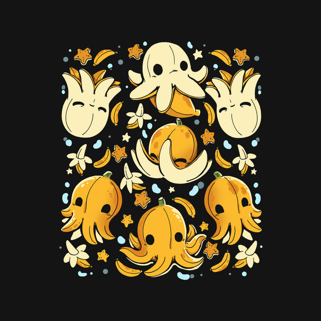 Banana Octopus-Unisex-Baseball-Tee-Vallina84