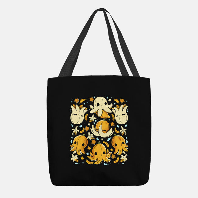 Banana Octopus-None-Basic Tote-Bag-Vallina84