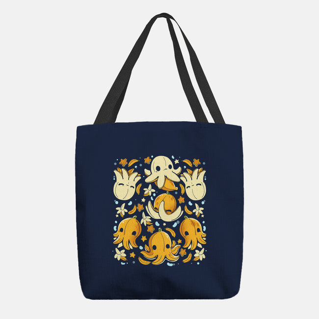 Banana Octopus-None-Basic Tote-Bag-Vallina84