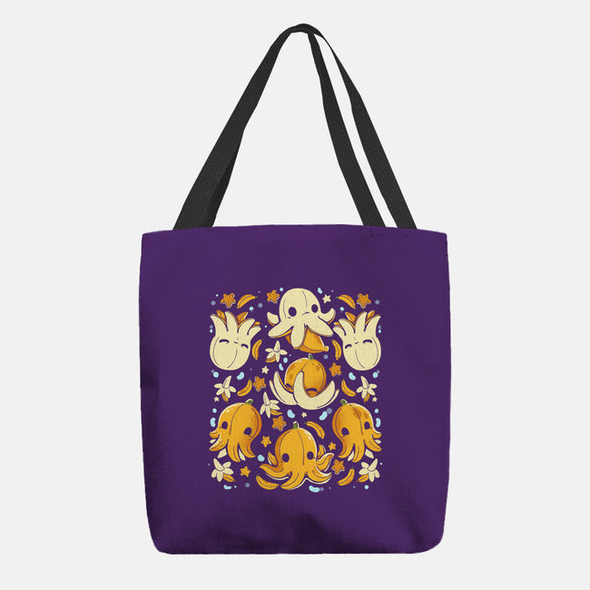 Banana Octopus-None-Basic Tote-Bag-Vallina84