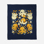 Banana Octopus-None-Fleece-Blanket-Vallina84