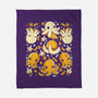 Banana Octopus-None-Fleece-Blanket-Vallina84