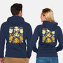 Banana Octopus-Unisex-Zip-Up-Sweatshirt-Vallina84