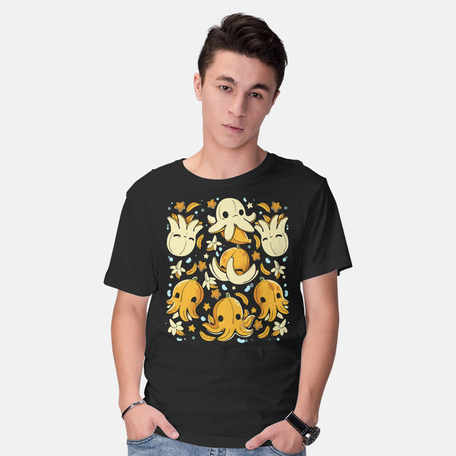 Banana Octopus-Mens-Basic-Tee-Vallina84