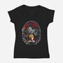 Death Picker-Womens-V-Neck-Tee-arace