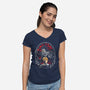 Death Picker-Womens-V-Neck-Tee-arace