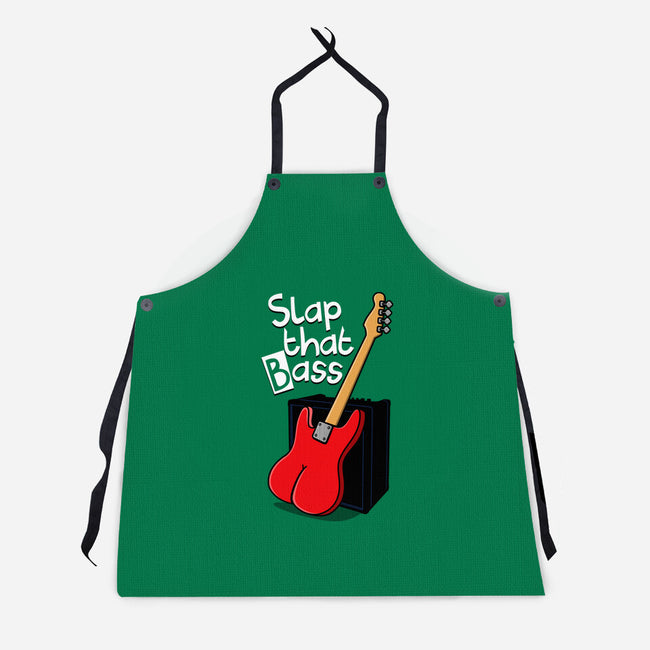 Slap That Bass-Unisex-Kitchen-Apron-Boggs Nicolas