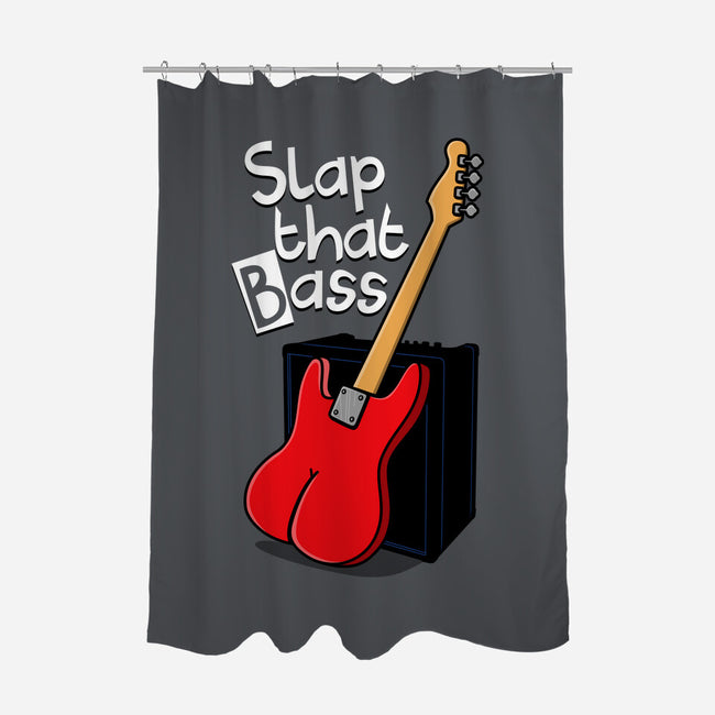 Slap That Bass-None-Polyester-Shower Curtain-Boggs Nicolas