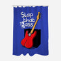 Slap That Bass-None-Polyester-Shower Curtain-Boggs Nicolas