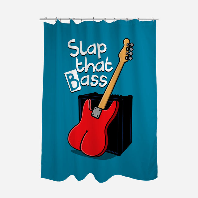 Slap That Bass-None-Polyester-Shower Curtain-Boggs Nicolas