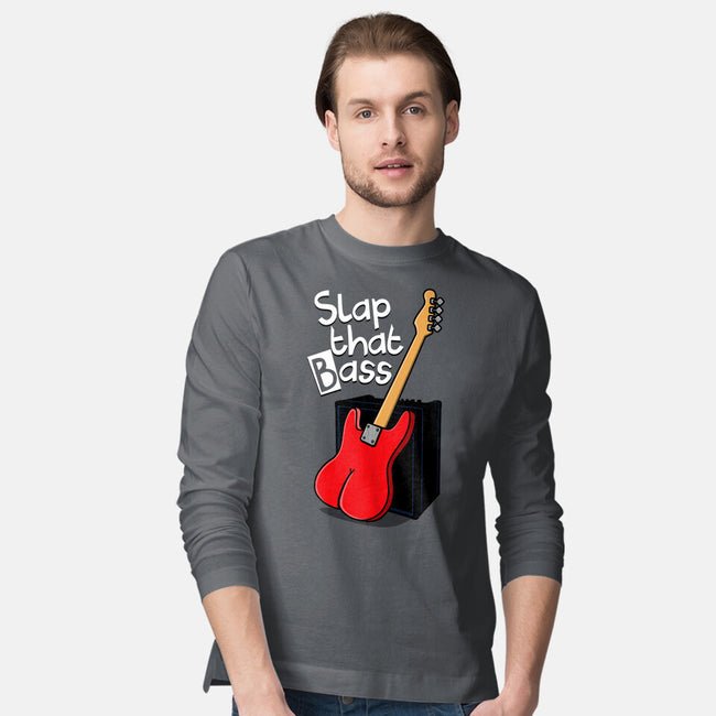 Slap That Bass-Mens-Long Sleeved-Tee-Boggs Nicolas