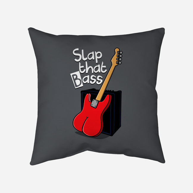 Slap That Bass-None-Removable Cover-Throw Pillow-Boggs Nicolas