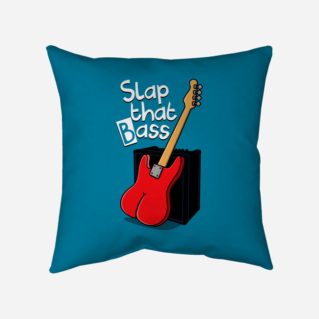 Slap That Bass-None-Removable Cover-Throw Pillow-Boggs Nicolas