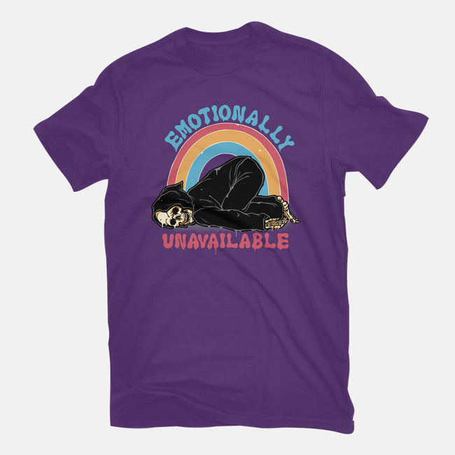 Emotionally Unavailable Reaper-Womens-Fitted-Tee-momma_gorilla