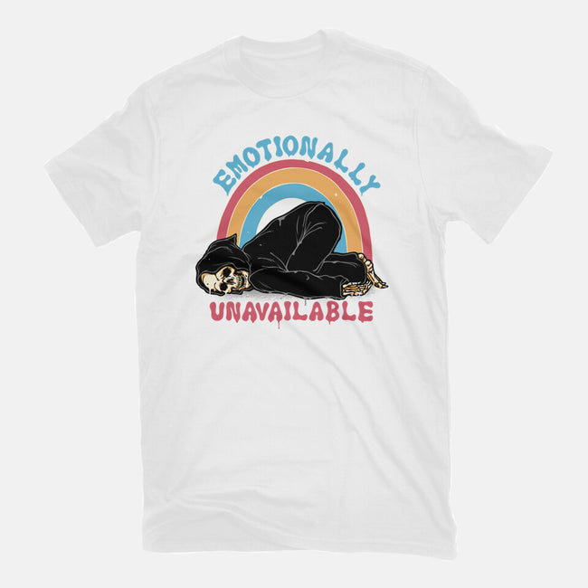 Emotionally Unavailable Reaper-Unisex-Basic-Tee-momma_gorilla