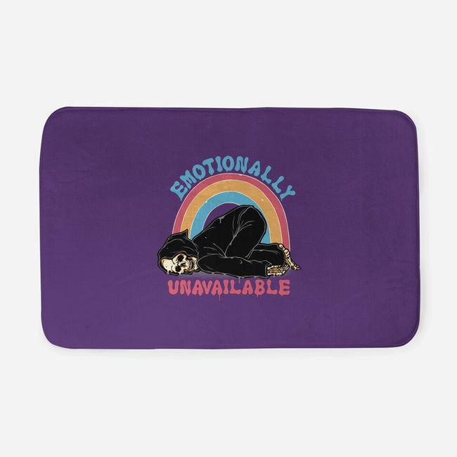 Emotionally Unavailable Reaper-None-Memory Foam-Bath Mat-momma_gorilla