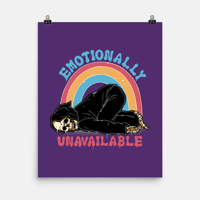 Emotionally Unavailable Reaper-None-Matte-Poster-momma_gorilla