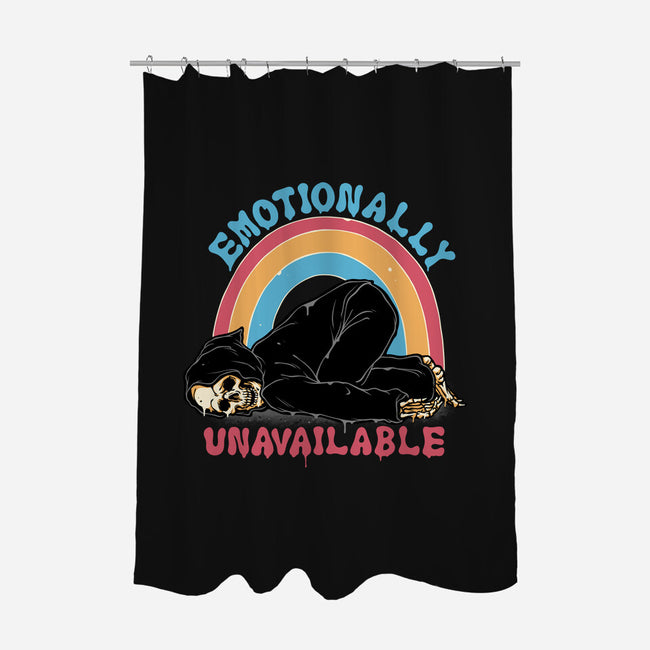 Emotionally Unavailable Reaper-None-Polyester-Shower Curtain-momma_gorilla