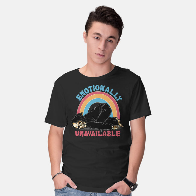 Emotionally Unavailable Reaper-Mens-Basic-Tee-momma_gorilla