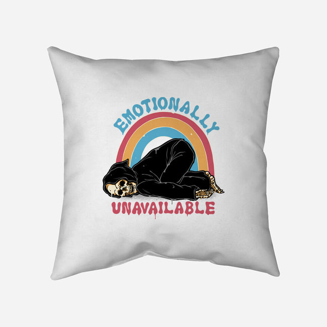 Emotionally Unavailable Reaper-None-Removable Cover w Insert-Throw Pillow-momma_gorilla