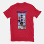 Corner Box Heads-Mens-Basic-Tee-Afire