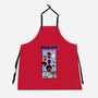 Corner Box Heads-Unisex-Kitchen-Apron-Afire