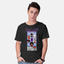 Corner Box Heads-Mens-Basic-Tee-Afire