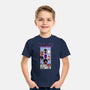 Corner Box Heads-Youth-Basic-Tee-Afire