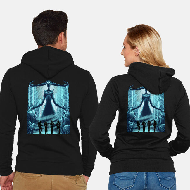 Frozen NYC-Unisex-Zip-Up-Sweatshirt-rmatix