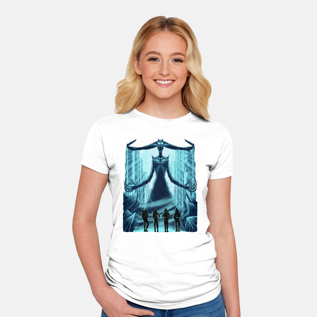 Frozen NYC-Womens-Fitted-Tee-rmatix