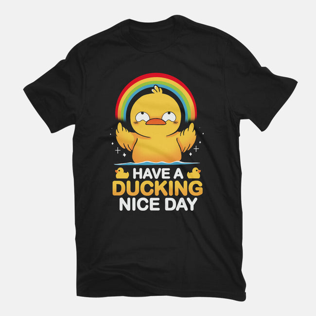 Have A Ducking Day-Mens-Basic-Tee-Vallina84