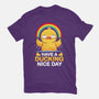 Have A Ducking Day-Womens-Basic-Tee-Vallina84