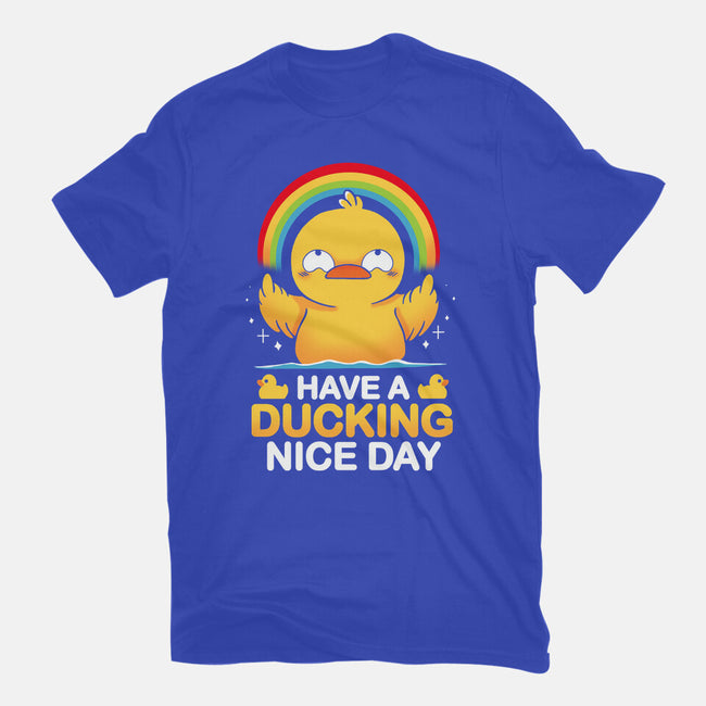 Have A Ducking Day-Mens-Basic-Tee-Vallina84