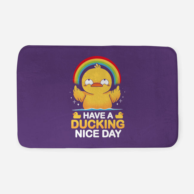 Have A Ducking Day-None-Memory Foam-Bath Mat-Vallina84