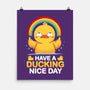 Have A Ducking Day-None-Matte-Poster-Vallina84